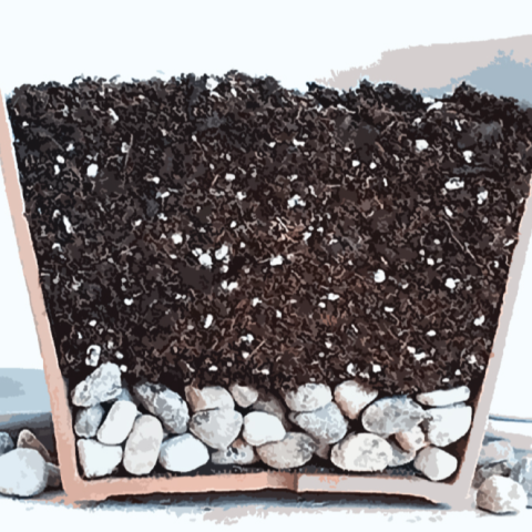 Improve Tulsi Plant Pot Drainage